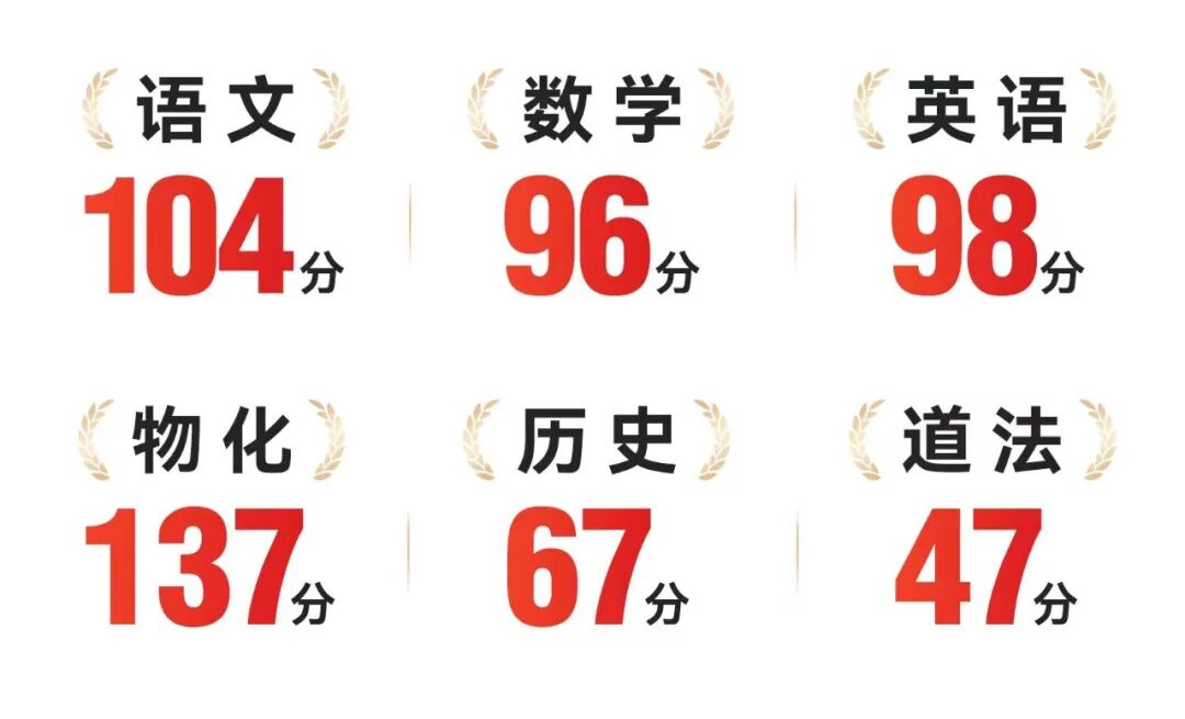 大朋友教育学科单科最高分